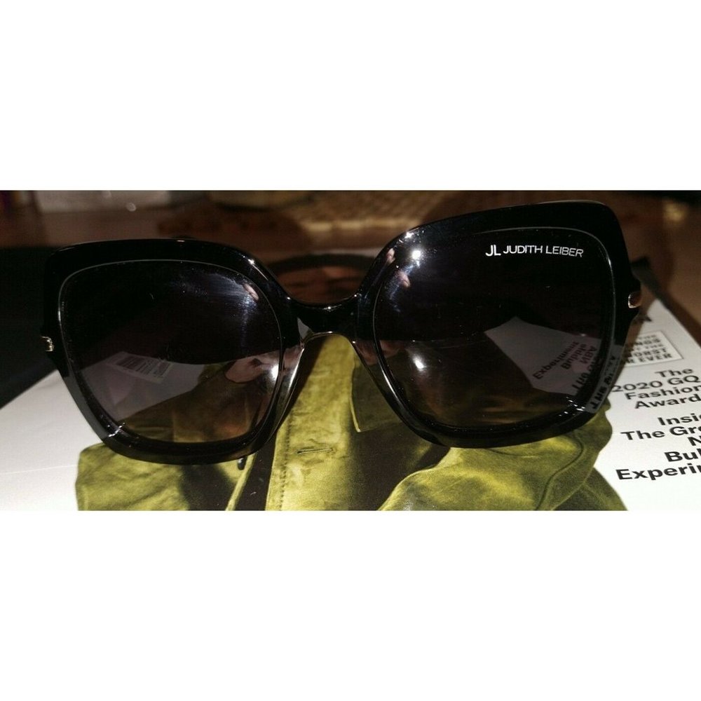 Judith leiber Sunglasses Frenchie Black Gold